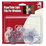 Adams Mfg. Christmas 4851-99-1040 Rope and Tube Light Clip by 