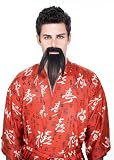 Wise Chinese Man Set - Hats, Wigs & Masks