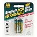Energizer NH15BP-2 AA Nickel Rechargeable Batteries (2-Pack)