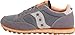 Saucony mens Jazz Low Pro Vegan Sneaker, Charcoal/Orange, 7.5 M US