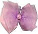 Posies Accessories Big Hair Bow Pearl Pink Polka Dot Collection