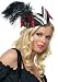 Pirate Pillbox Hat With Feather