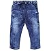 Big Elephant 3 Pieces Baby Boys Shirt Jacket Jeans Set Toddler Pants Clothing D99, 5