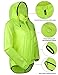 Santic Men's Cycling Rain Coat Jersey Bicycle Windproof Jacket Hooded Skin Coat Green