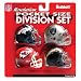 AFC West Division (4pc.) Revolution Style Pocket Pro NFL Helmet Set by Riddell