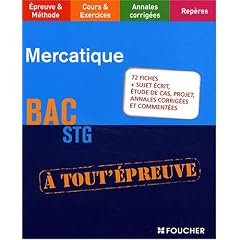 Mercatique Bac STG