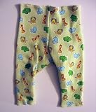 Baby Jungle Animal Pants (Four preemie and newborn sizes)