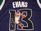 TYREKE EVANS SIGNED AUTOGRAPHED JERSEY SACRAMENTO KINGS COA + PROOF PHOTO ROOKIE AUTO