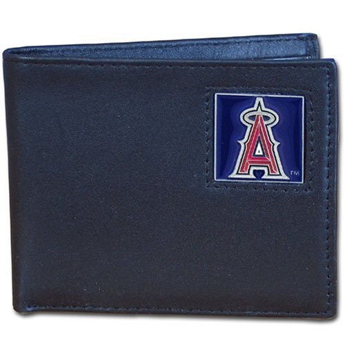 MLB Los Angeles Angels of Anaheim Leather Bi-fold Wallet