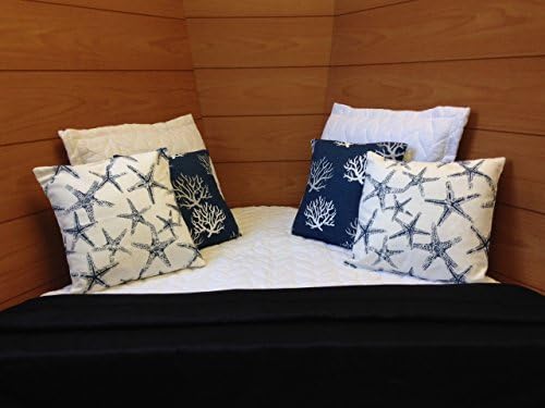 Boat Bedding - Bar Harbor Boat Bedding Collection - Universal XL V Berth - Made in Maine - Boat Bedding Gift Set