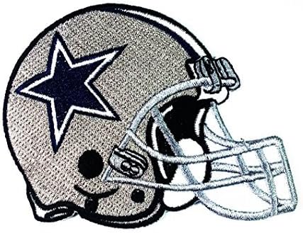 NFL Football Dallas Cowboys Helmet Logo Embroidered Iron Patches
