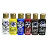 DecoArt DASK269 Americana Gloss Enamels Primary Sample Pack