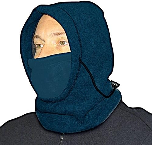 Hot Headz Polarex 6-in-1 Fleece Hood, Balaclava, Beanie, Neck Warmer, Gaiter