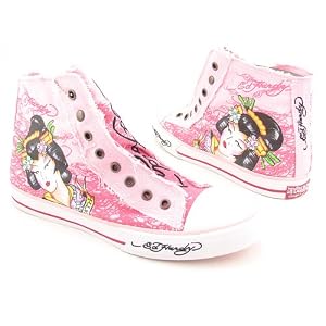 Ed Hardy by Christian Audigier Highrise High Top Women's Shoes