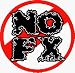 NOFX - NOFX with Circle & Slash (NO NOFX) - Round Sticker / Decal