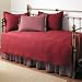 Trellis 5 Piece Daybed Set in Scarlet