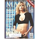 Maxim Magazine March 2001 Monica Potter Cover and Pictorial, Brooke Burke, Nichole Robinson, Honor Bliss book cover