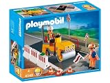 Playmobil Road Roller with Asphalt Construction Set