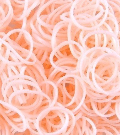Loom Rubber Bands Refills for Loom Rainbow Bracelet Dress Making Skin Tone 500 Bands + 25 Plastic Clasps (Flesh Skin Color) Loom Rubber Bands Refills for Loom Rainbow Bracelet Dress Making Skin Tone 500 Bands + 25 Plastic Clasps (Flesh Skin Color)