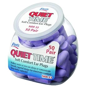Flents Quiet Time Soft Comfort Ear Plugs  50 Pair