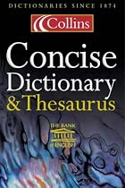 Collins Concise Dictionary and Thesaurus (Dictionary & Thesaurus)
