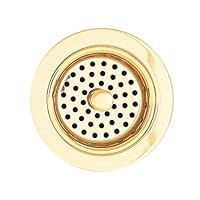 American Standard 4331.013.099 Brass Adjustable Sink Strainer Drain, Polished Brass