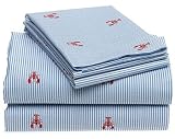 Tommy Hilfiger Aaron 200-Thread-Count Cotton Twin Extra Long Sheet Set