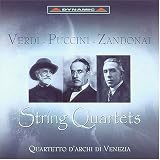 Verdi, Puccini, Zandonai: String Quartets