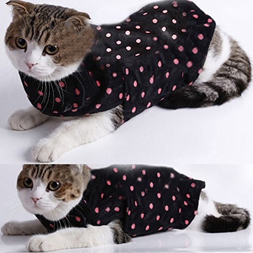 Pet Adjustable AntiAnxiety Wrap & Calming Coat for Small Dogs & Cats