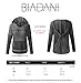 BIADANI Women Athletic Pullover Crop Hoodie Top