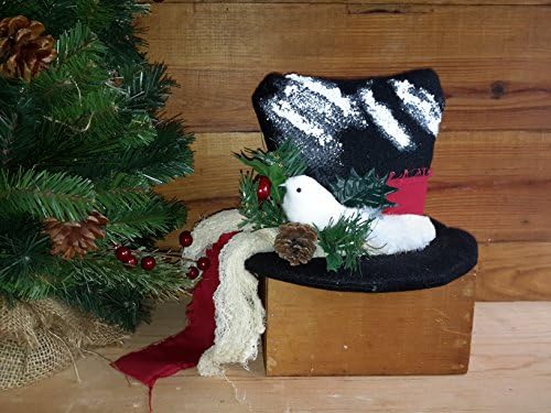 Frosty Snowman Felt Top Hat