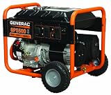 Generac 5939 GP5500 6,875 Watt 389cc OHV Portable Gas Powered Generator