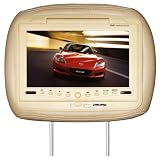9 Car Headrest DVD Player SD/MMC Wireless Headphones