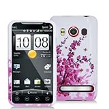 Spring Flower Design Snap On Hard Case for HTC EVO 4G