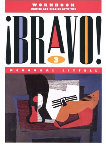 mcdougal littell bravo workbook level 3 spanish edition