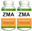 2 BOTTLES ZMA 360 total caps Magnesium Zinc Vitamin B6 KRK SUPPLEMENTS