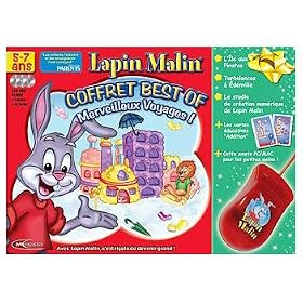 Coffret 2007 Lapin Malin 5-7 ans 3 titres + souris