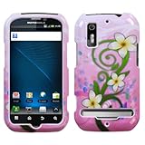 Tropical Flowers Faceplate Hard Plastic Protector Snap-On Cover Case FOR Mo ....