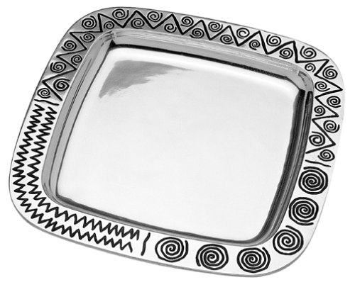 Wilton Armetale Reggae Medium Square Tray