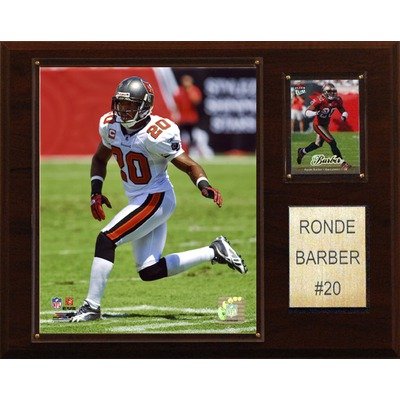 NFL Tampa Bay Buccaneers Ronde Barber Player Plaque