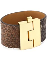 Leighelena "Jigsaw" Diesel Python Cuff Bracelet