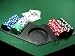 8 Player 2-Fold Octagon Poker Table Top