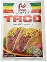 Lawry's Taco Spices & Seasonings, 1-Ounce Packets (Pack of 24)