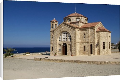 Canvas Prints of Church in Agios Georgios, Cyprus, Mediterranean, Europe from Robert Harding