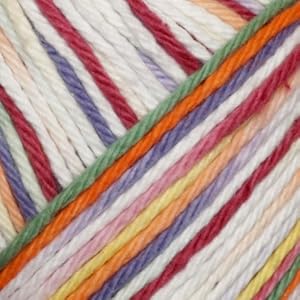 Peaches-Creme-Variegated-Worsted-Cotton-Yarn-205-Gumdrop-By-The-Each
