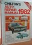 Chilton's Auto Repair Manual 1982