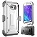 Galaxy S6 Active Case,SUPCASE Full-Body Rugged Holster Case with Screen Protector for Galaxy S6 Active 2015 Release Will Not Fit Galaxy S6 Unicorn Beetle PRO Series - Retail Package (White/Gray)