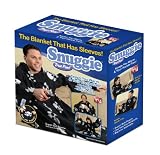 Snuggie Fleece Blanket with Sleeves, Skull and Cross Bones