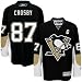 Sidney Crosby Penguins Youth Black Replica Jersey