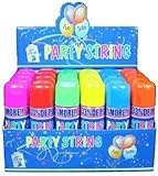 Blue Box Party String - not Silly String - 48 Cans